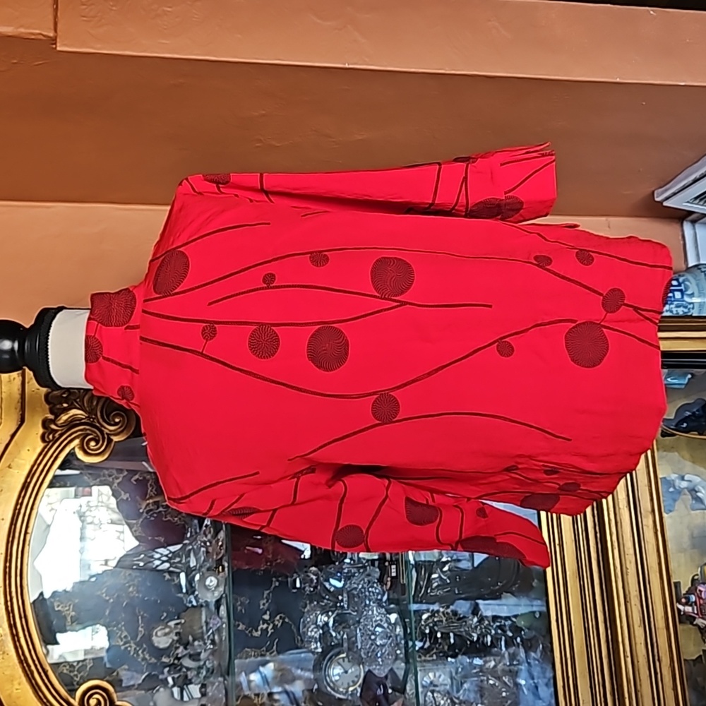 Ali Miles Poppy Print Overpiece/Jacket - Picture 6 of 9